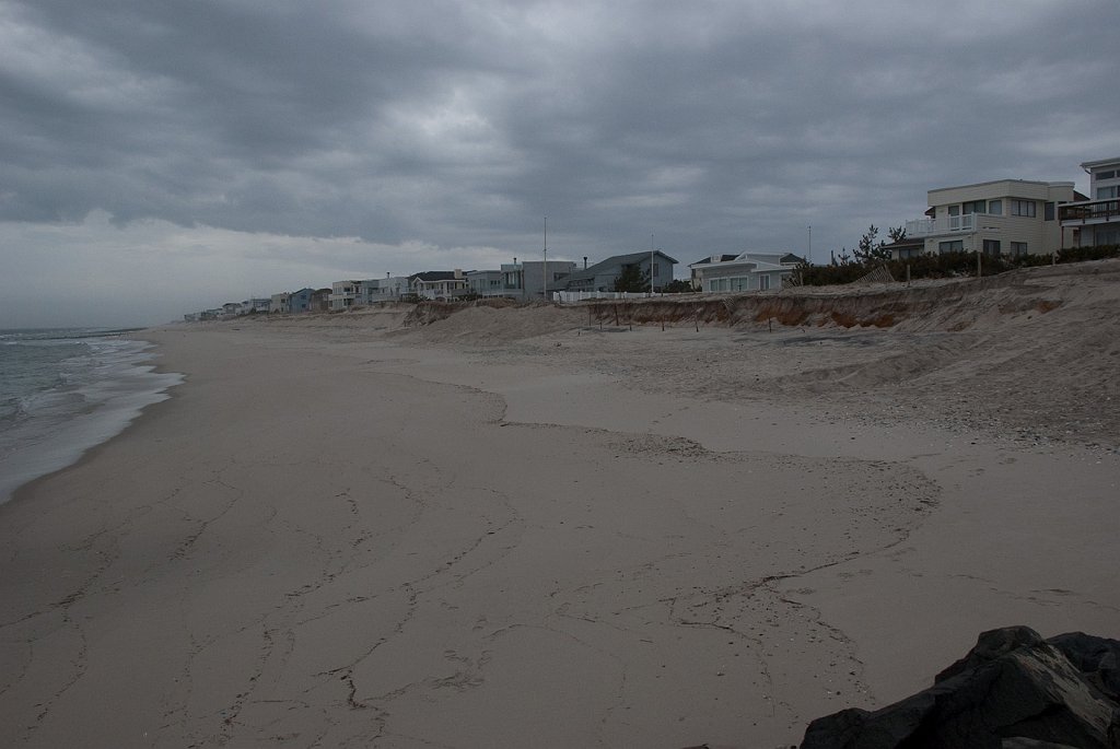 DSC_7635.jpg - The view into North Beach shows further damage from a March 13-14 storm.  Some homes were evacuated.