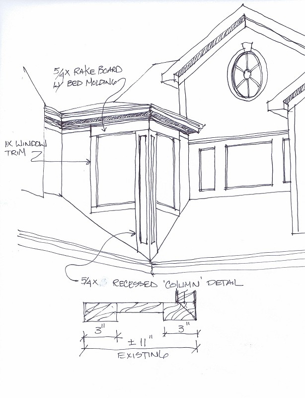 SK-11_trim.jpg - The idea:  Architect's sketch for the Azek trim on the exterior inside corner.
