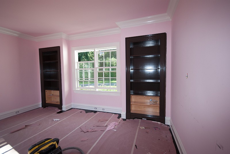 DSC_2546.jpg - The bookshelves are painted, as are the baseboards and crowns in my study.